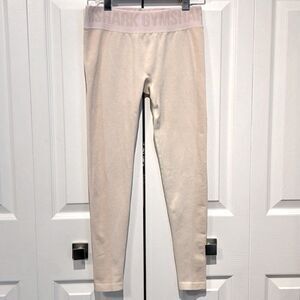 Gymshark Light‎ Pink Crop Leggings Size S Excellent Condition